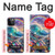 S4084 Rainbow Ocean Wave Fantasy Case For iPhone 12, iPhone 12 Pro