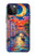 S4083 Colorful Painting Moonlit Venice City Case For iPhone 12 Pro Max