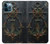 S4106 Vintage Maritime Anchor Helm Art Case For iPhone 12 Pro Max