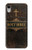 S4109 Vintage Antique Bible Book Cover Art Case For iPhone XR