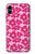 S4097 Pink Floral Seamless Pattern Design Case For iPhone X, iPhone XS