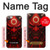 S4099 Mystic Red Demon Illustration Case For iPhone 6 6S