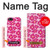 S4097 Pink Floral Seamless Pattern Design Case For iPhone 5 5S SE