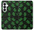 S4087 Cute Green Ghost Cartoon Pattern Case For Samsung Galaxy S26