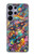 S4085 Cosmic Spaceship Psychedelic Art Case For Samsung Galaxy S26 Ultra