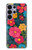 S4105 Vibrant Colorful Floral Pattern Case For Samsung Galaxy S26 Ultra