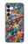 S4085 Cosmic Spaceship Psychedelic Art Case For Samsung Galaxy S25 FE