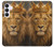 S4093 Royal Lion Portrait Artwork Case For Samsung Galaxy S25 FE