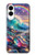S4084 Rainbow Ocean Wave Fantasy Case For Samsung Galaxy S25 Edge