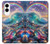 S4084 Rainbow Ocean Wave Fantasy Case For Samsung Galaxy S25 Edge