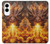 S4090 Epic Fire Dragon Fantasy Illustration Case For Samsung Galaxy S25 Edge