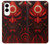 S4099 Mystic Red Demon Illustration Case For Samsung Galaxy S25 Edge