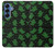 S4087 Cute Green Ghost Cartoon Pattern Case For Samsung Galaxy S25