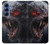 S4094 Wolf Moonlight Fantasy Art Case For Samsung Galaxy S25