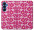 S4097 Pink Floral Seamless Pattern Design Case For Samsung Galaxy S25