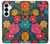 S4105 Vibrant Colorful Floral Pattern Case For Samsung Galaxy S25 Plus