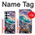S4084 Rainbow Ocean Wave Fantasy Case For Samsung Galaxy S25 Ultra