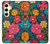 S4105 Vibrant Colorful Floral Pattern Case For Samsung Galaxy S24