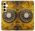 S4107 Retro Rotary Phone Dial Vintage Case For Samsung Galaxy S24