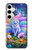 S4088 Fantasy Fox Spirit Magical Artwork Case For Samsung Galaxy S24 Plus