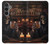 S4102 Vintage Skull Tavern Artwork Case For Samsung Galaxy S23 FE