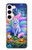 S4088 Fantasy Fox Spirit Magical Artwork Case For Samsung Galaxy S23