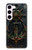 S4106 Vintage Maritime Anchor Helm Art Case For Samsung Galaxy S23