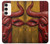 S4098 Span Bull Carved Artwork Case For Samsung Galaxy S23 Plus