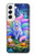 S4088 Fantasy Fox Spirit Magical Artwork Case For Samsung Galaxy S22