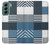 S4082 Modern Geometric Patchwork Pattern Case For Samsung Galaxy S22 Plus