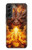S4090 Epic Fire Dragon Fantasy Illustration Case For Samsung Galaxy S22 Plus