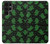 S4087 Cute Green Ghost Cartoon Pattern Case For Samsung Galaxy S22 Ultra