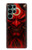 S4099 Mystic Red Demon Illustration Case For Samsung Galaxy S22 Ultra