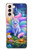 S4088 Fantasy Fox Spirit Magical Artwork Case For Samsung Galaxy S21 5G