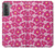 S4097 Pink Floral Seamless Pattern Design Case For Samsung Galaxy S21 5G