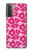 S4097 Pink Floral Seamless Pattern Design Case For Samsung Galaxy S21 Plus 5G, Galaxy S21+ 5G