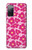 S4097 Pink Floral Seamless Pattern Design Case For Samsung Galaxy S20 FE
