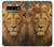 S4093 Royal Lion Portrait Artwork Case For Samsung Galaxy S10