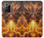 S4090 Epic Fire Dragon Fantasy Illustration Case For Samsung Galaxy Note 20 Ultra, Ultra 5G
