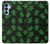 S4087 Cute Green Ghost Cartoon Pattern Case For Samsung Galaxy A15 5G