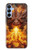 S4090 Epic Fire Dragon Fantasy Illustration Case For Samsung Galaxy A15 5G