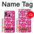 S4097 Pink Floral Seamless Pattern Design Case For Samsung Galaxy A20e