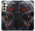 S4094 Wolf Moonlight Fantasy Art Case For Samsung Galaxy A25 5G