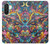 S4085 Cosmic Spaceship Psychedelic Art Case For Samsung Galaxy A26