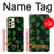 S4087 Cute Green Ghost Cartoon Pattern Case For Samsung Galaxy A33 5G