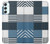 S4082 Modern Geometric Patchwork Pattern Case For Samsung Galaxy A34 5G