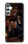 S4102 Vintage Skull Tavern Artwork Case For Samsung Galaxy A34 5G