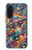 S4085 Cosmic Spaceship Psychedelic Art Case For Samsung Galaxy A36