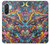 S4085 Cosmic Spaceship Psychedelic Art Case For Samsung Galaxy A36