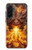 S4090 Epic Fire Dragon Fantasy Illustration Case For Samsung Galaxy A36